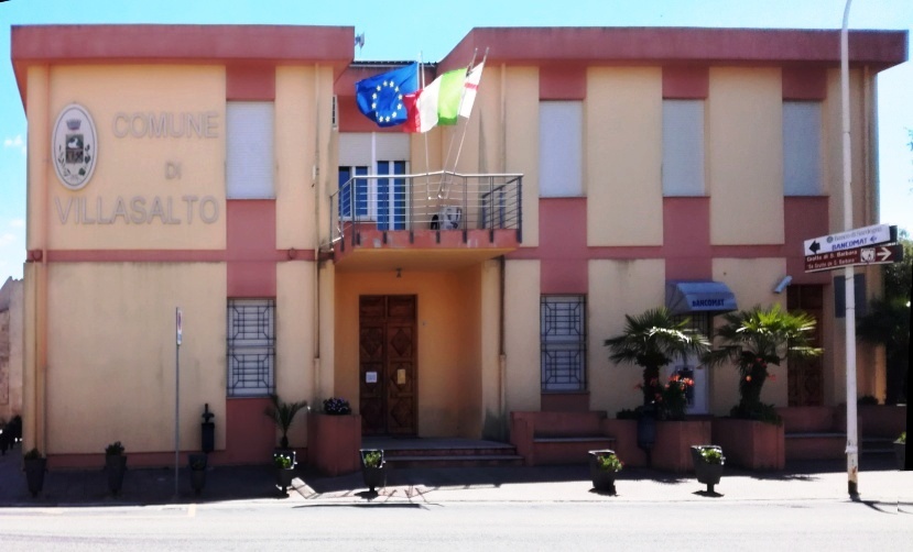 Municipio di Villasalto Facciata del municipio